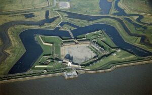 Tilbury Fort desde el aire