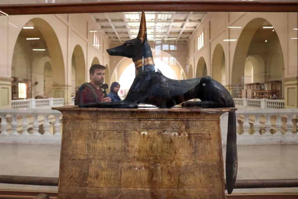 Anubis, el guardián de las tumbas en Egipto
