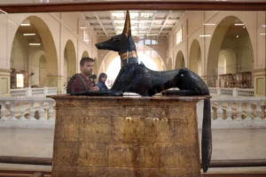 Anubis, el guardián de las tumbas en Egipto