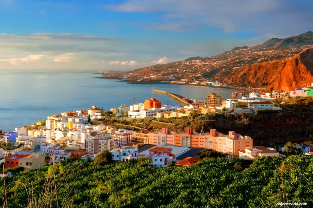 Paisaje de la isla de La Palma.