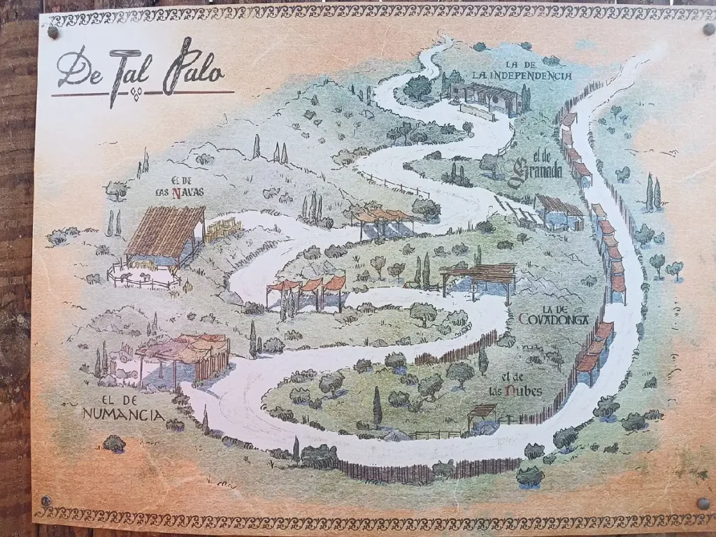 Mapa de De Tal Palo