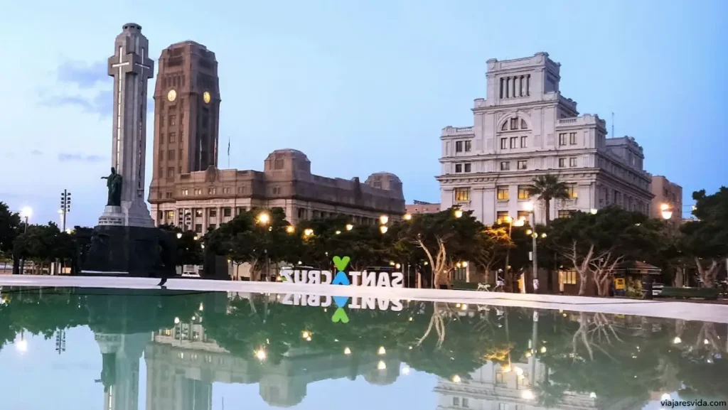 Plaza de España en Santa Cruz de Tenerife