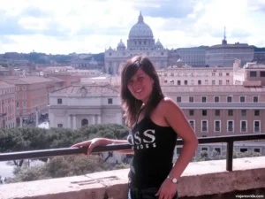 Vistas del Vaticano desde el Castillo de Sant'Angelo de Roma