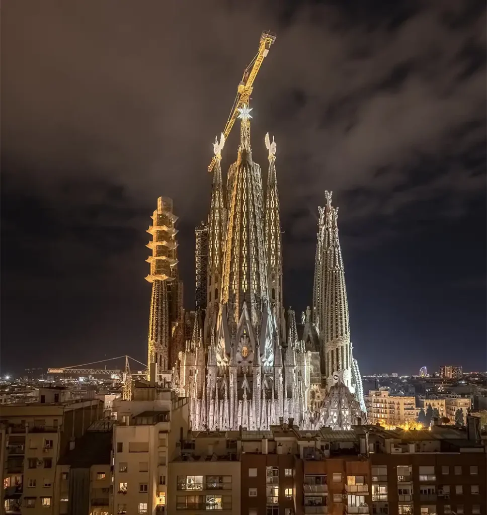 Exterior de la Sagrada Familia