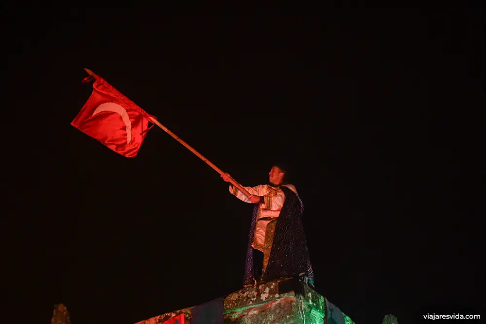 Portador de estandarte en Galicia